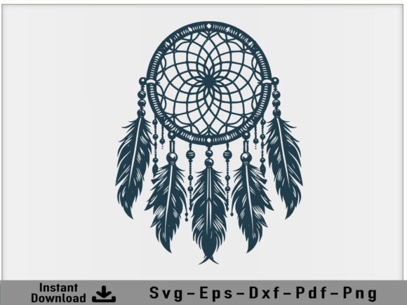 Download Dreamcatcher SVG Vector Silhouette File - Vector Collection