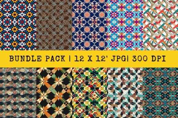Download Bundle Asian Fabric Pattern Digital - Fabric Collection