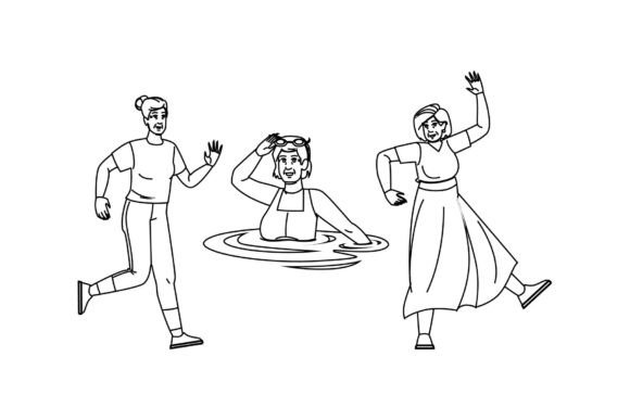 Download Vitality Active Senior Woman Vector - Vector Collection