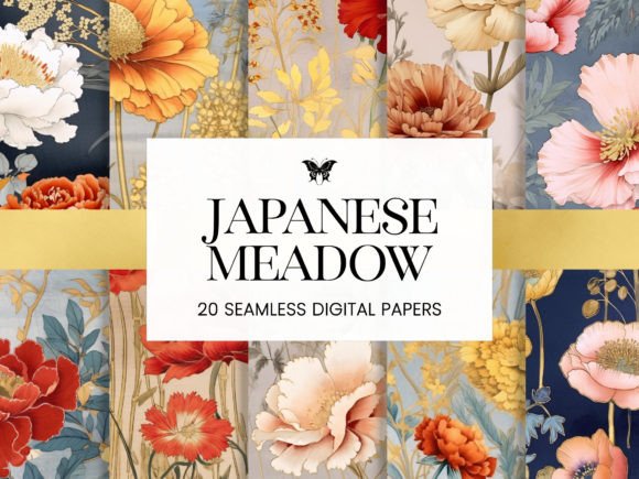 Download Japanese Meadow Flowers Asian Garden Art - Garden Collection