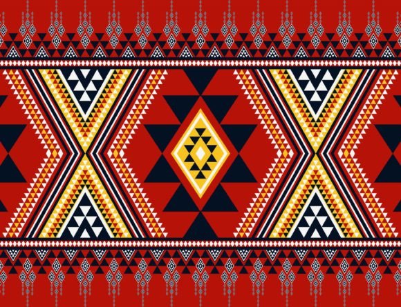 Download Aztec Traditional Colorful Pattern - Premium Resources
