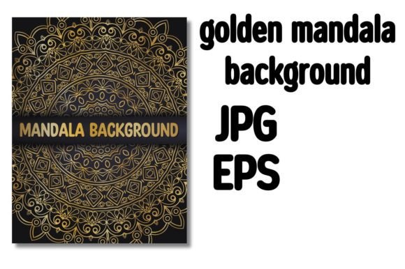 Download Luxury Golden Mandala Background Design - Round design Collection