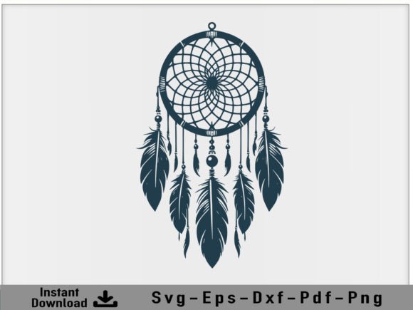 Download Dreamcatcher SVG Vector Silhouette File - Vector Collection