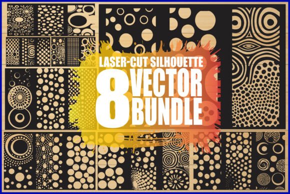 Download Modern Circle Pattern Vector Budnle - Vector Collection