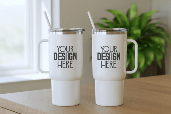 Download 40oz Tumbler Mockup - Premium Bundle